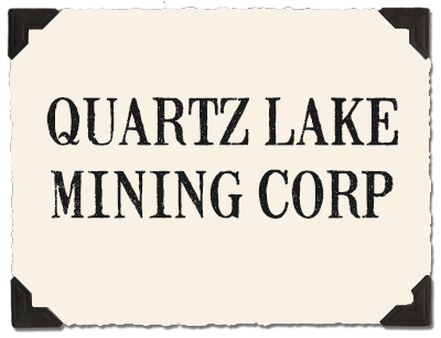 Quartz Lake Mining Corp - Ben Viljoen